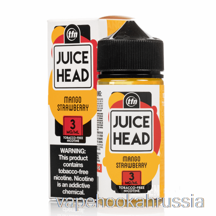 Vape Russia манго клубника - сок головка - 100мл 6мг